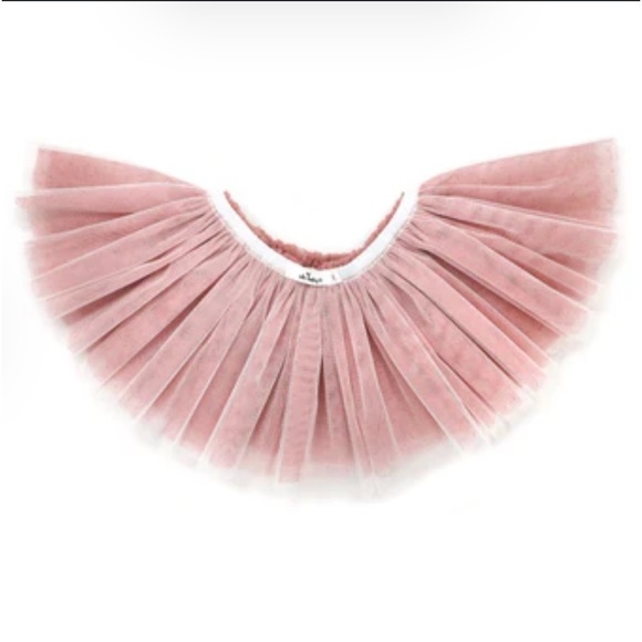 Oh Baby Other - New Oh Baby Frill Tutu Pink and Gold Elastic Waist Kid Toddler